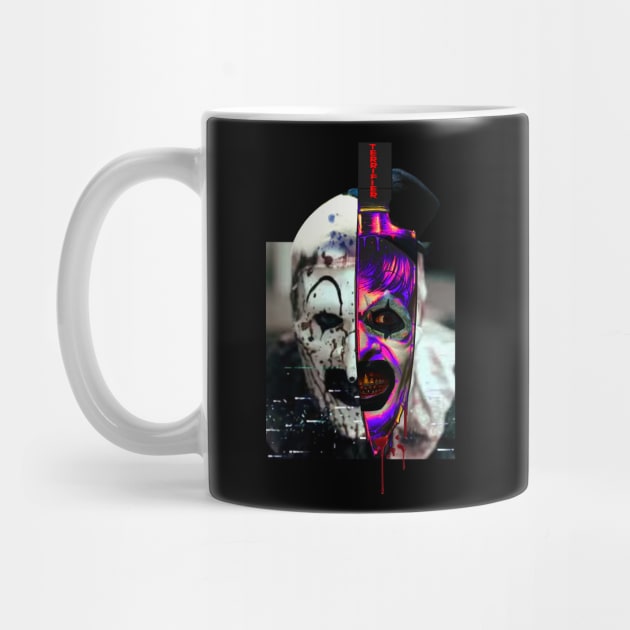 Horror Spooky Art The Clown by AxLSTORE